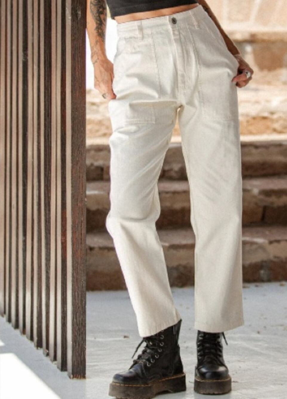 P&co herringbone service fatigue pants